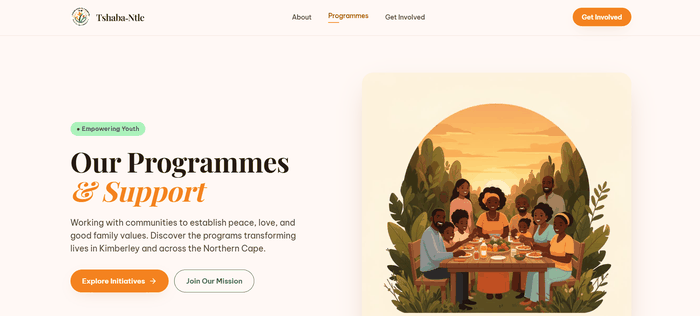 Tshaba-Ntle Multipurpose Center website
